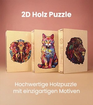 2D Holz Puzzle