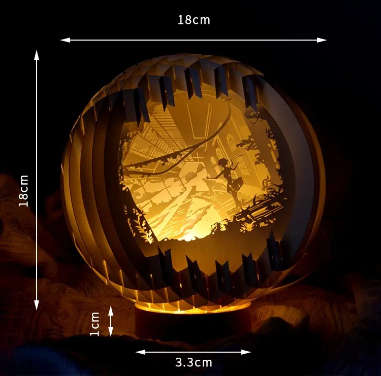 3D Lampe Masse