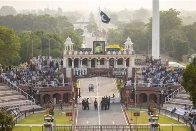 BSF suspended the evening parade and barred the public from the ceremonial sites at Attari