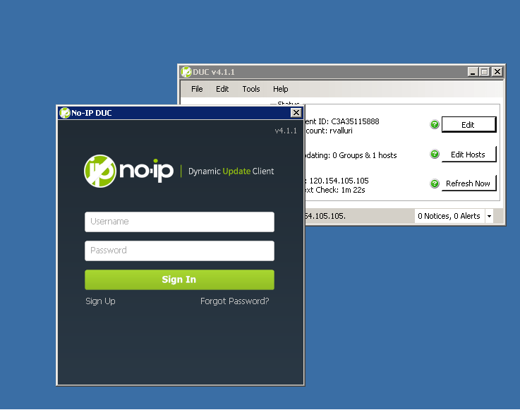 Circumventing dynamic IP issues for small/home based businesses