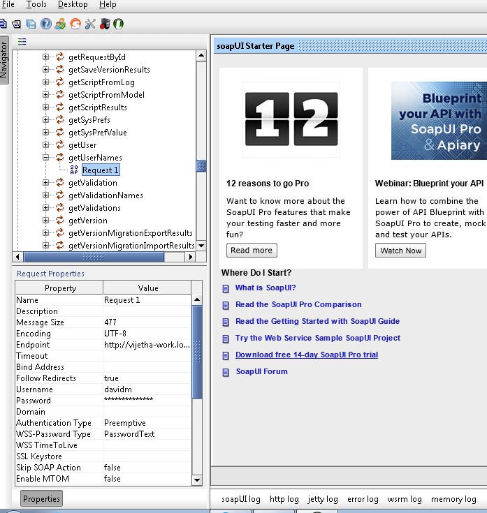 Testing DRM Webservice API using SoapUI