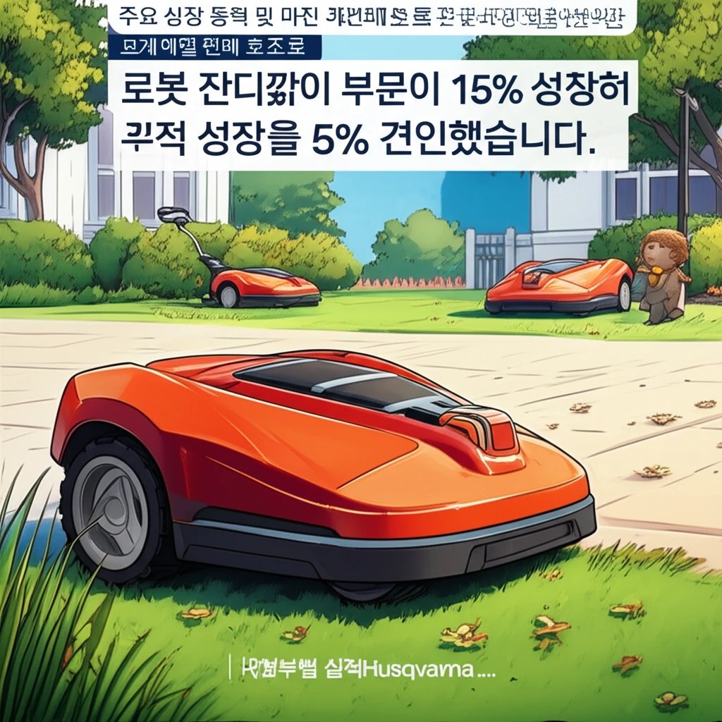 허스크바나, 로봇 잔디깎이 없인 못 살아 정말 못 살아!