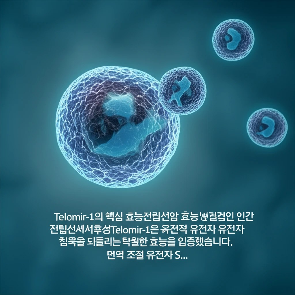 Telomir-1, 암세포를 되돌리는 마법? 텔로미어 제약 주가 급등!