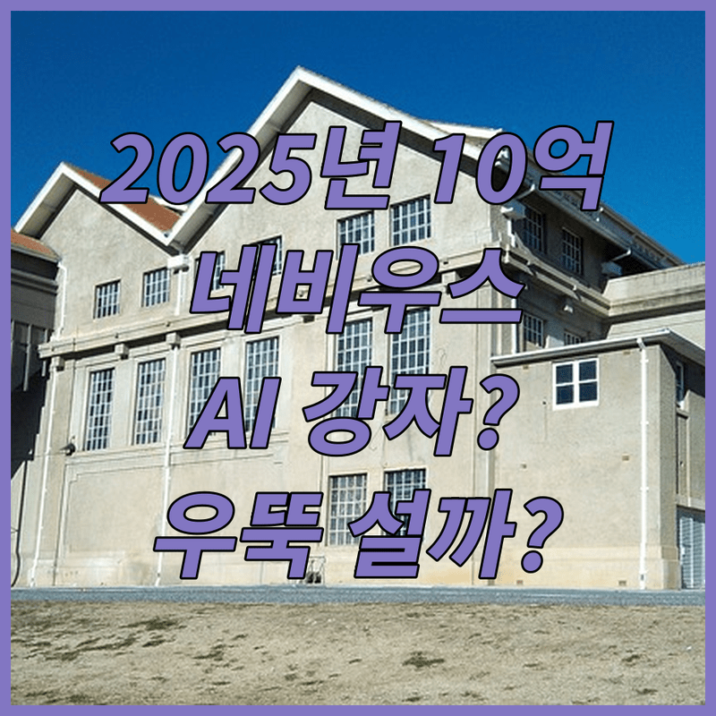 2025년 매출 목표 최대 $10억! 네비우스, AI 강자로 우뚝 설까?