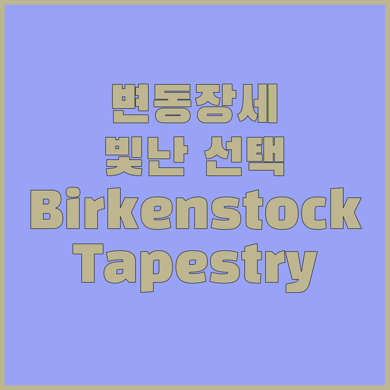 Tapestry는 왜? 변동장세 속 빛난 Birkenstock 투자 전략