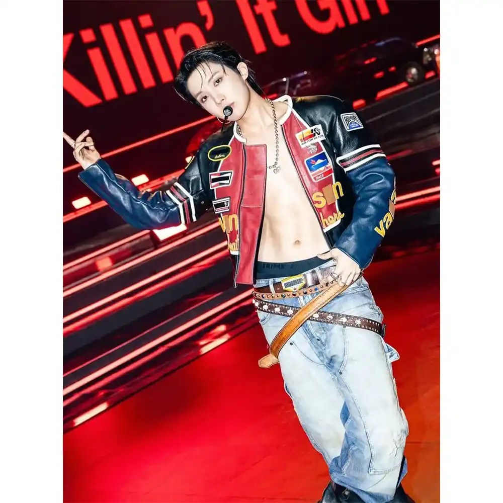 J Hope Killin’ It Girl Black Leather Jacket