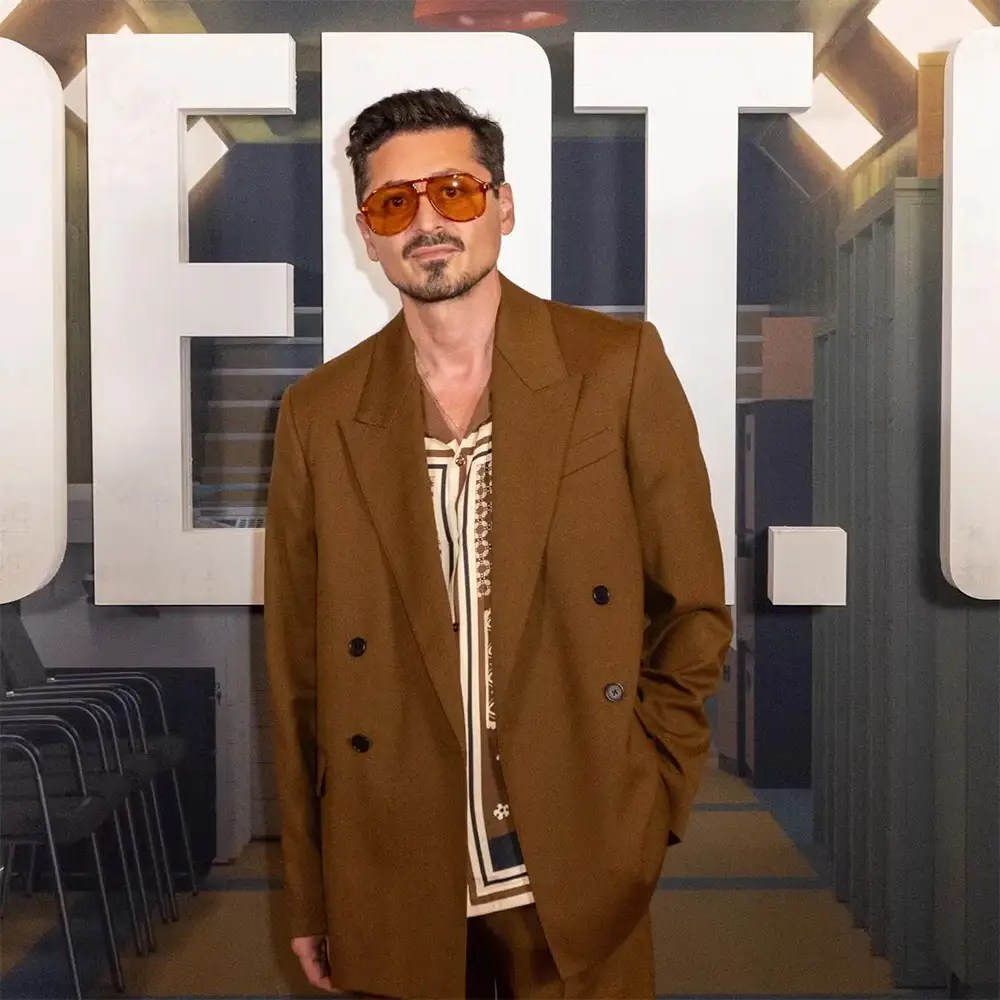 Akram Salim Dept. Q Brown Coat