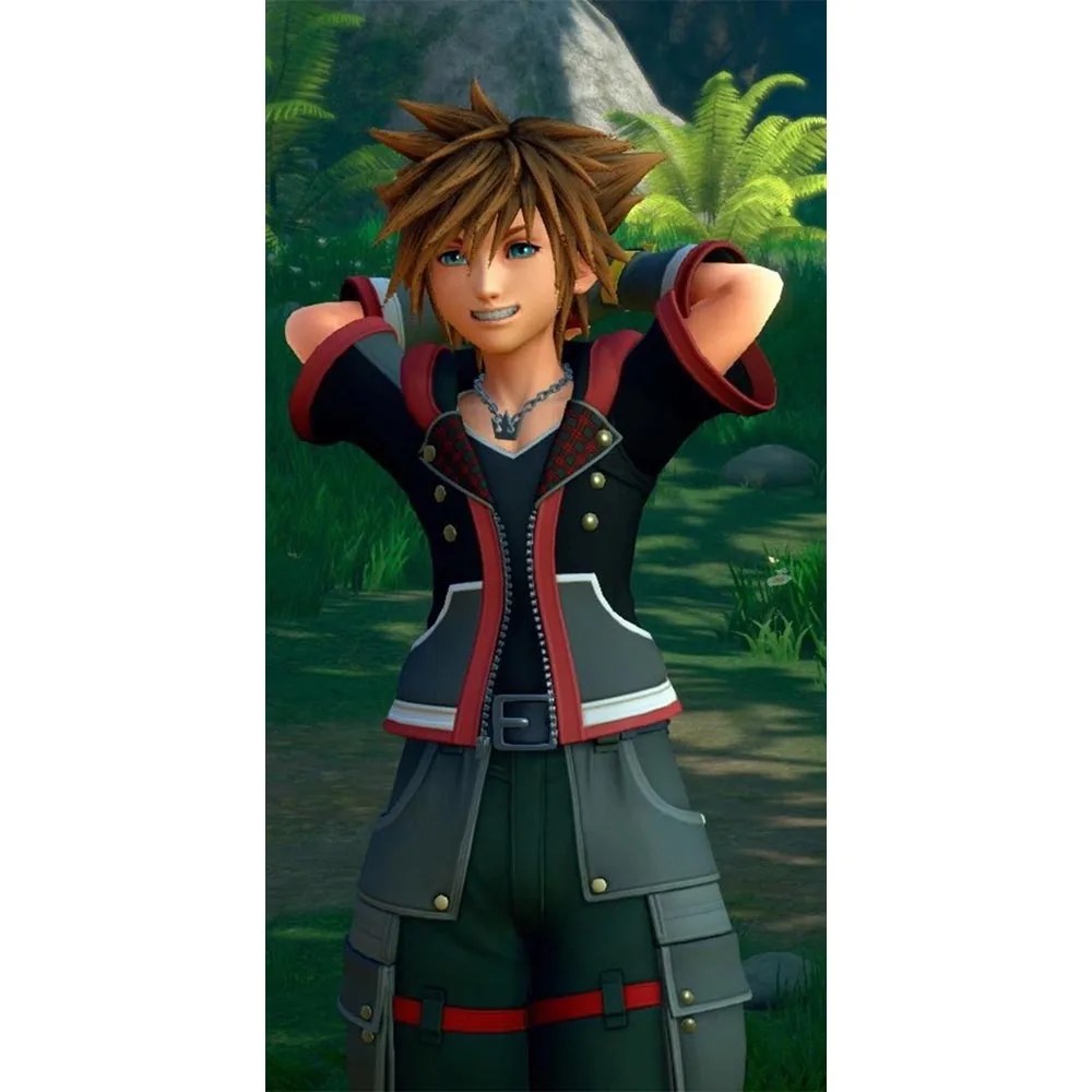 Kingdom Hearts III Protagonist Sora Leather Jacket