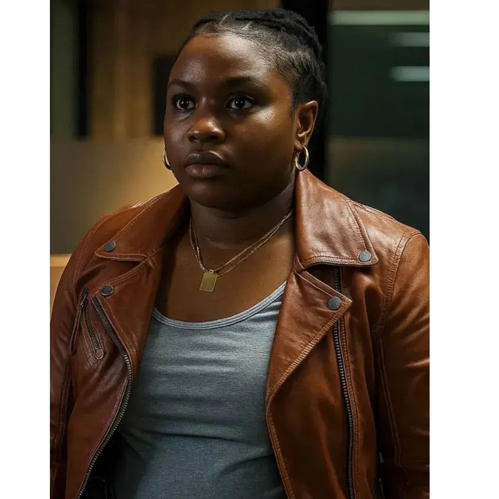 Samira Parker Ballard S01 Brown Jacket