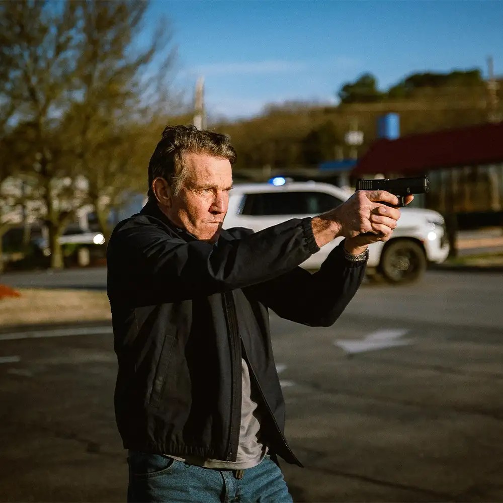 Sovereign 2025 Dennis Quaid Black Jacket