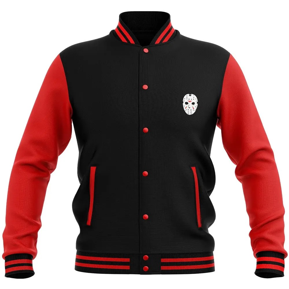 Halloween Friday The 13th Varsity Jacket