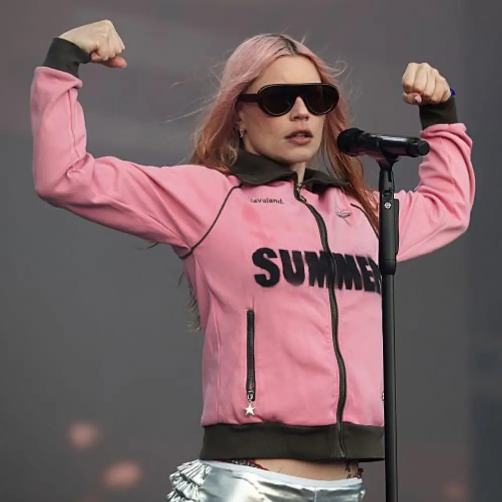 Rhian Teasdale Pink Summer Jacket