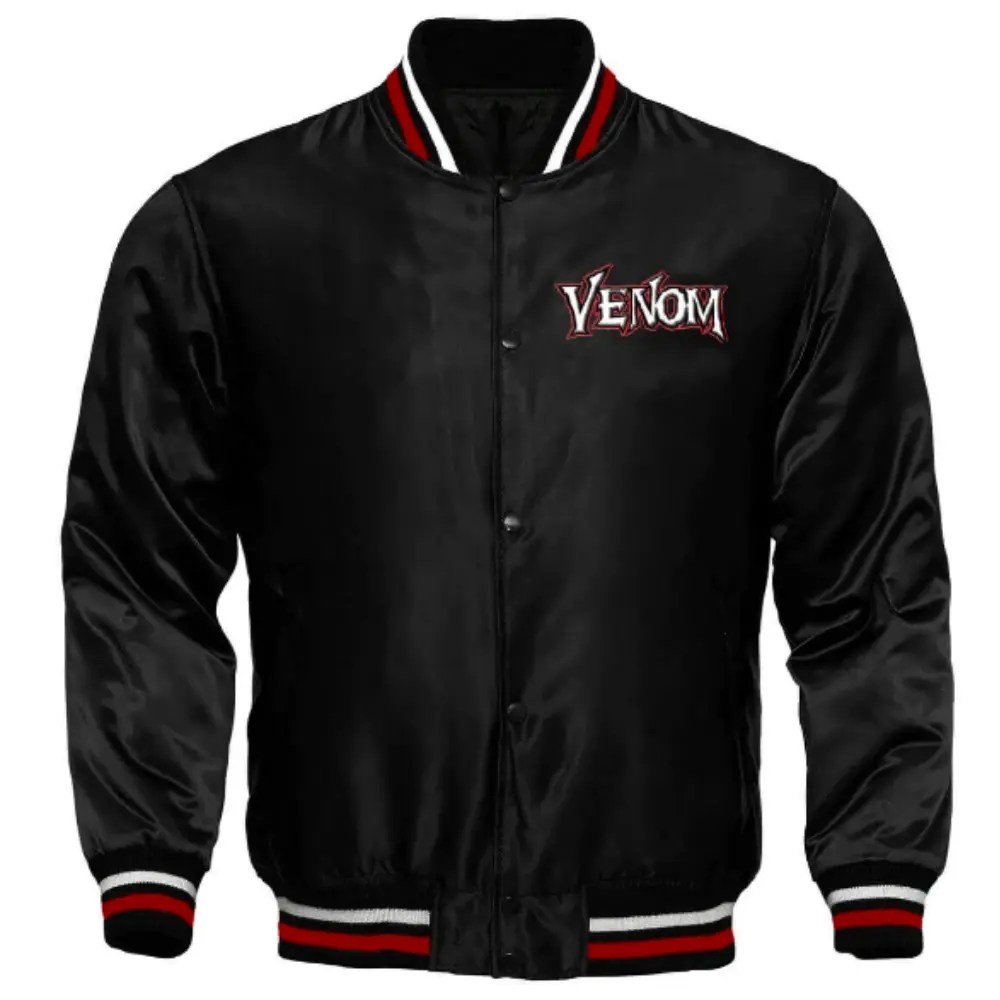 Venom Halloween Varsity Jacket