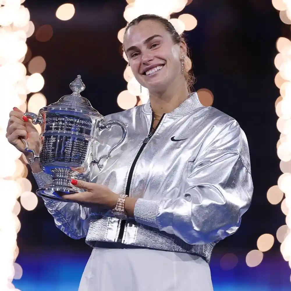 Aryna Sabalenka 2025 US Open Crop Jacket