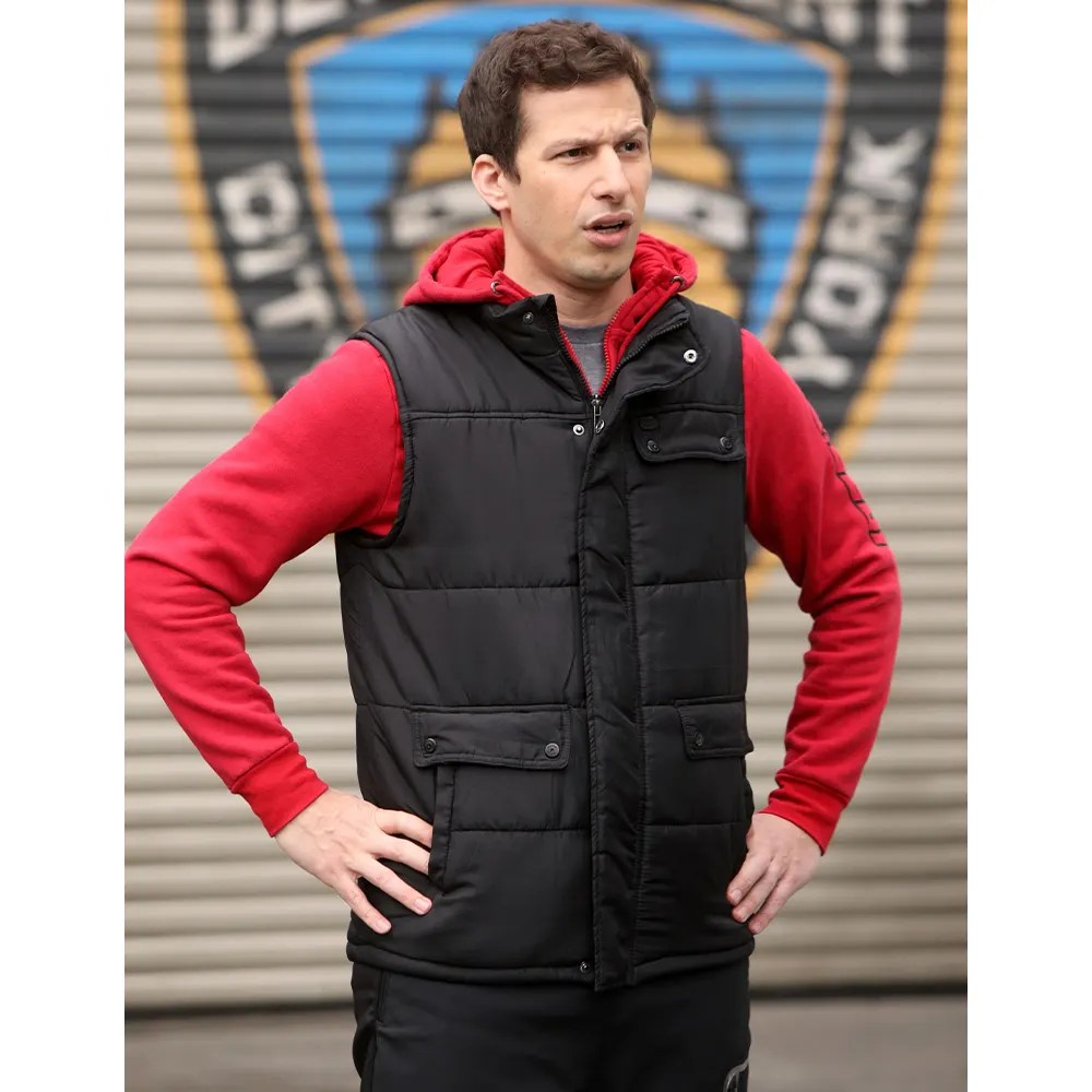 Brooklyn Nine-Nine Andy Samberg Black Vest