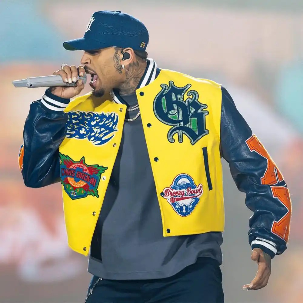 Chris Brown Breezy Bowl XX Tour Jacket
