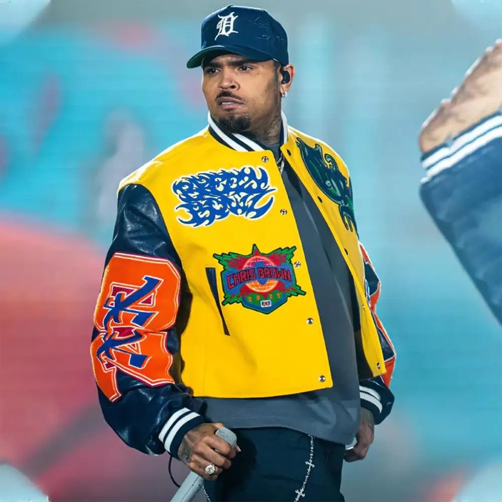 Chris Brown Breezy Tour XX BowlJacket