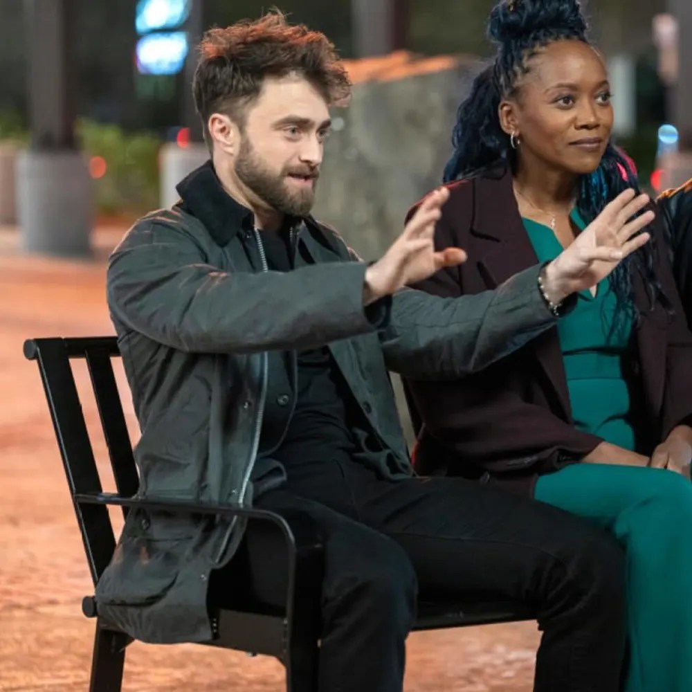 Daniel Radcliffe The Fall and Rise of Reggie Dinkins Black Jacket