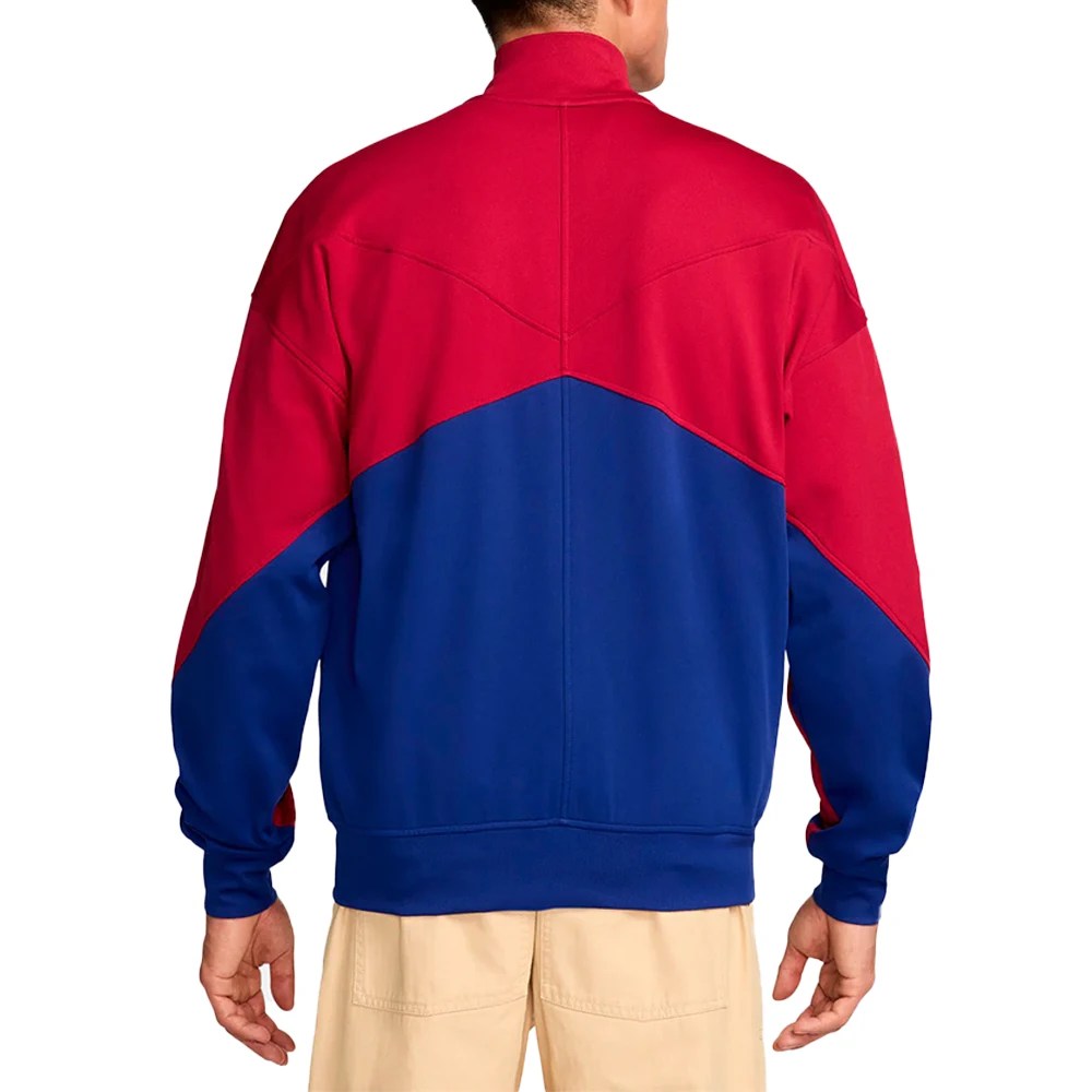 FC Barcelona anthem Blue & Red jacket back