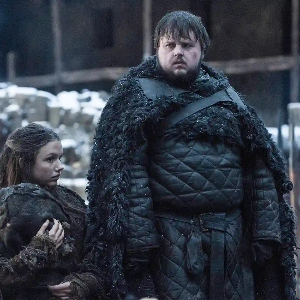 John Bradley Game of Thrones Quilted Jacket
