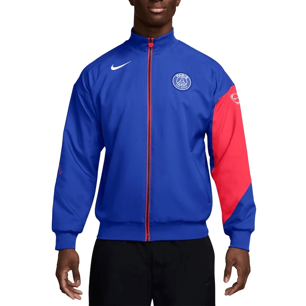 PSG Nike Anthem Jacket - Blue