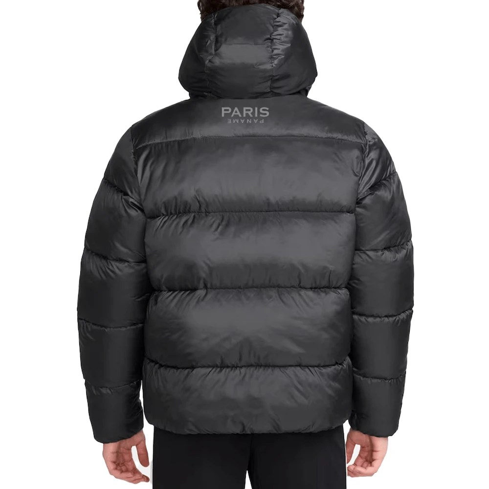 PSG Nike Down Filled Puffer Jacket - Anthracite Back