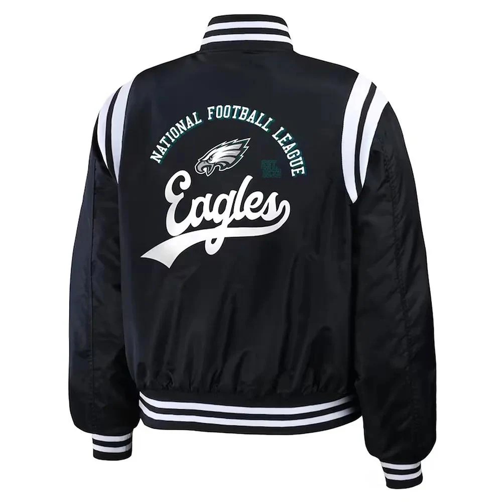 Philadelphia Eagles Black Full-Zip Jacket