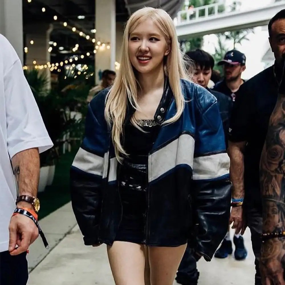 Rosé Miami Grand Prix Racer Jacket