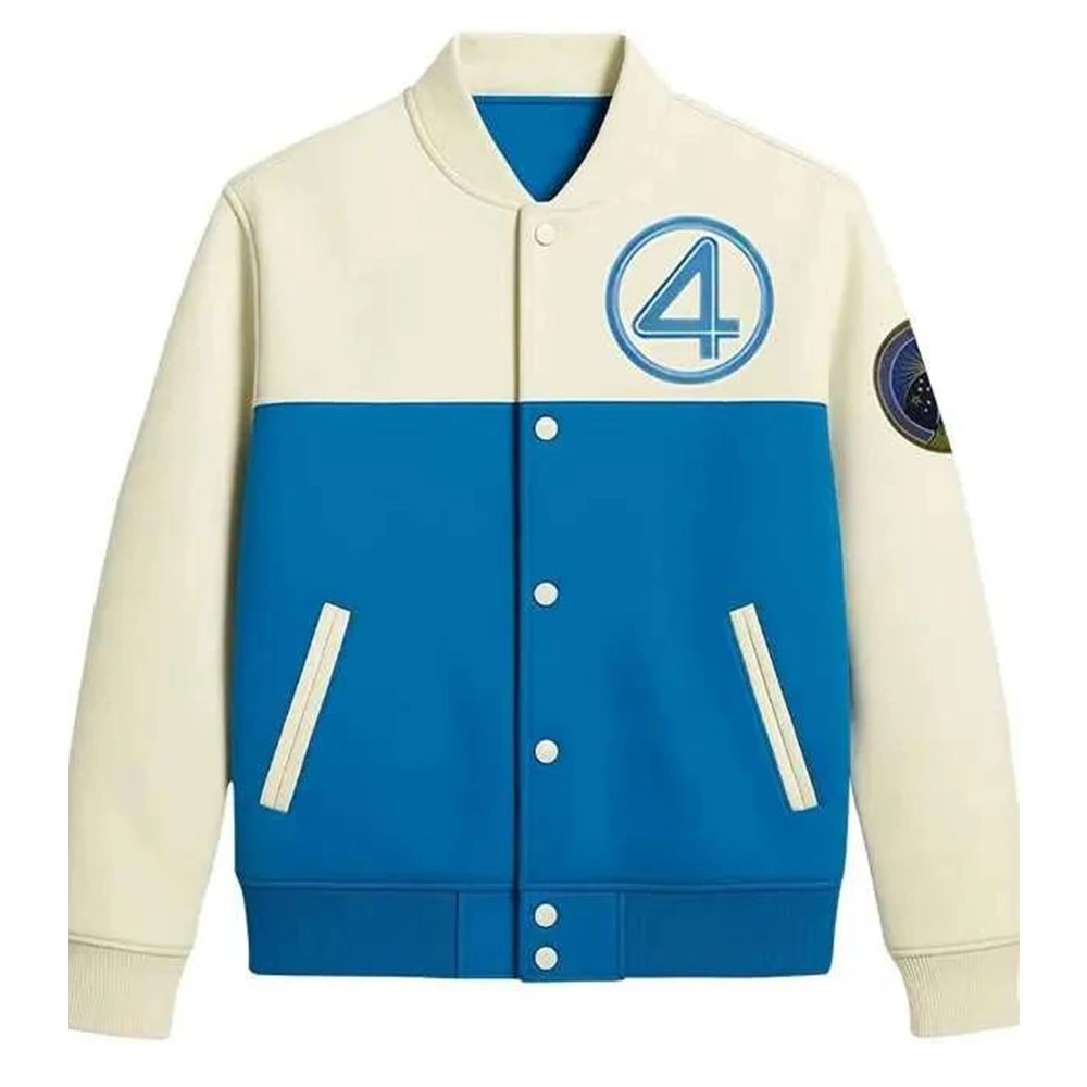The Fantastic Four First Steps Varsity Jacket