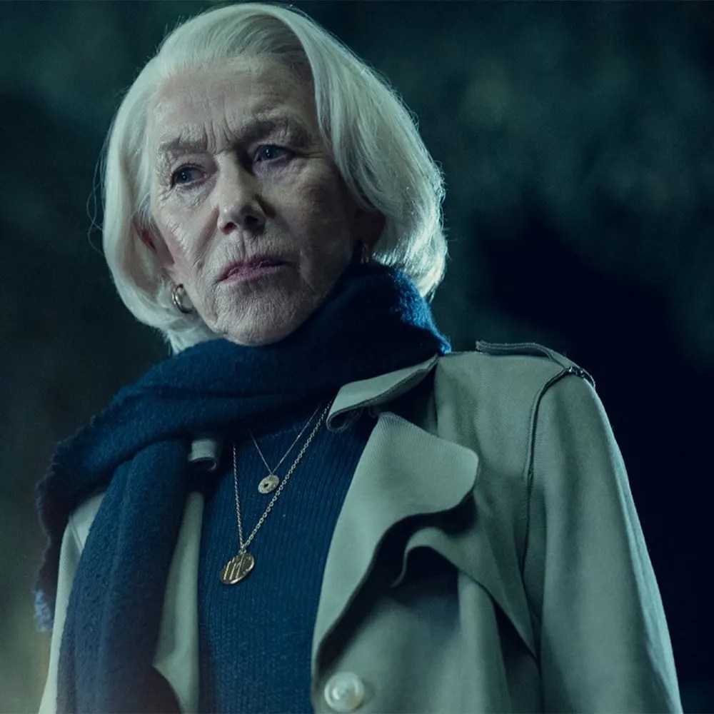 The Thursday Murder Club (2025) Helen Mirren coat