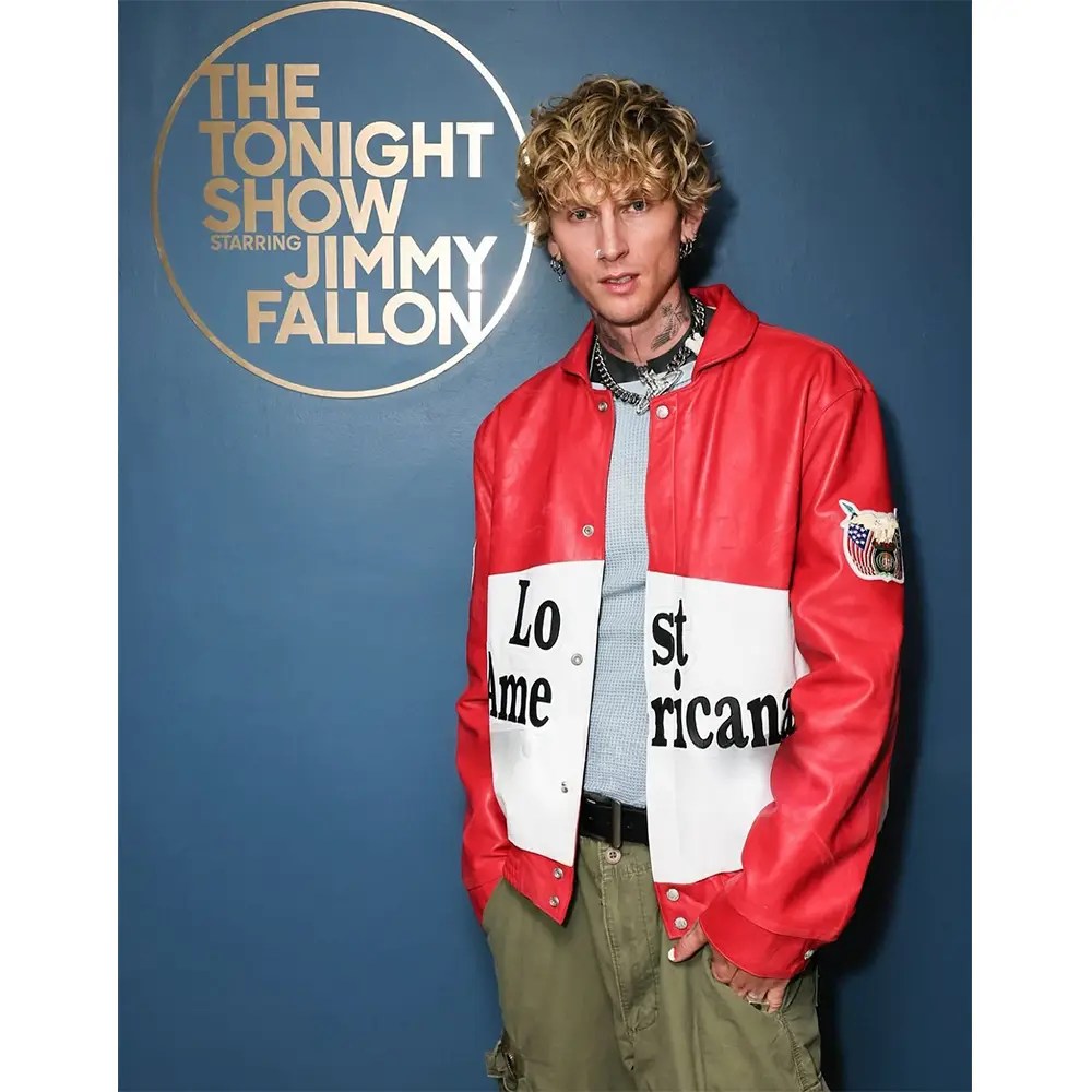 The Tonight Show MGK Lost Americana Red Jacket