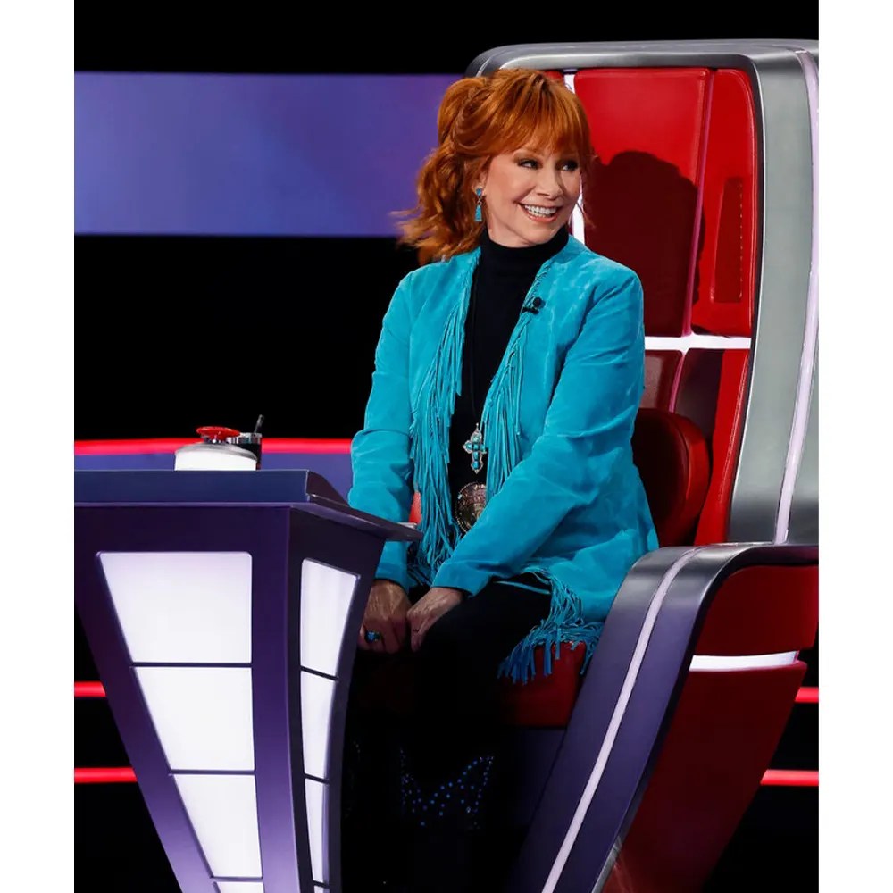 The Voice S28 Reba McEntire Fringe Jacket