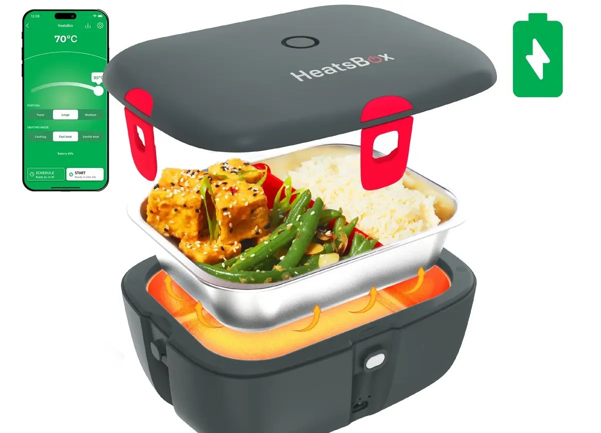 HeatsBox Smart Heating Launch Box - everyday gift