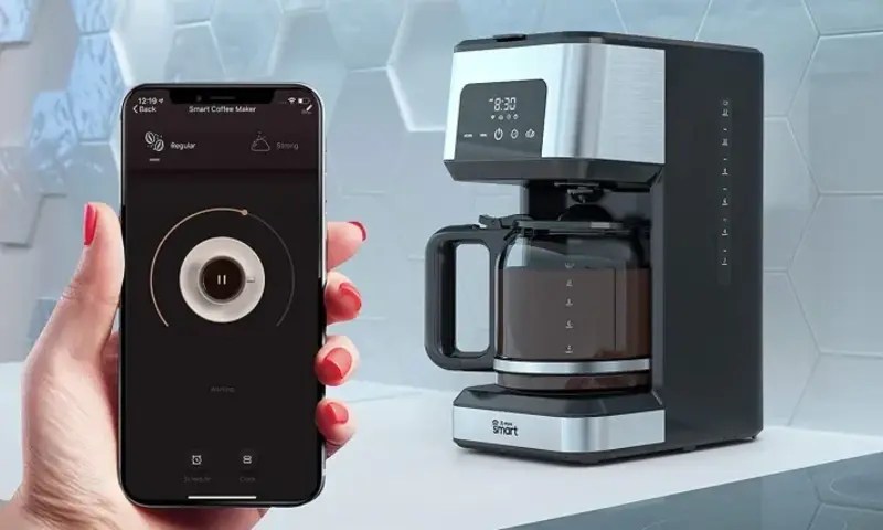 Smart coffee machine to improve your morning routine