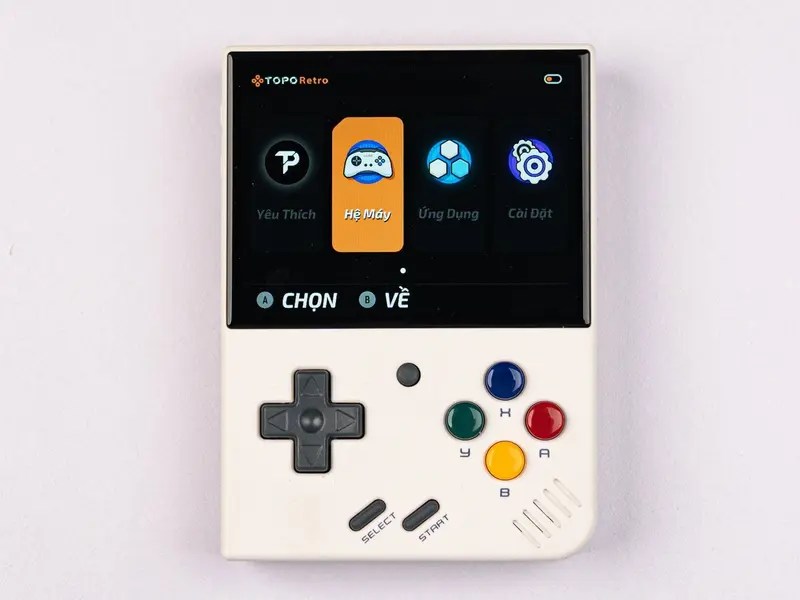 Vintage 8bit handheld console