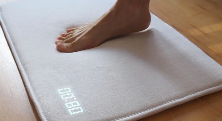ruggie smart alarm clock rug