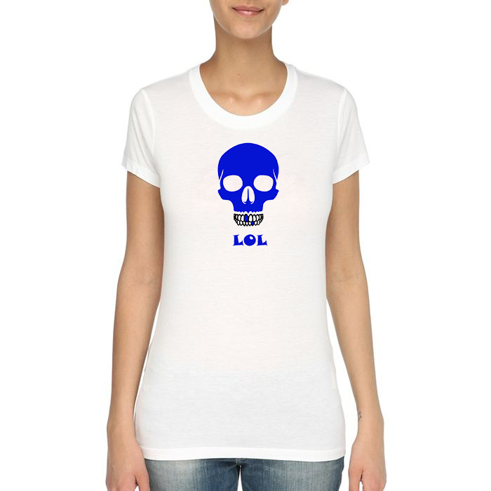 Tshirt lol bleu Version Femme