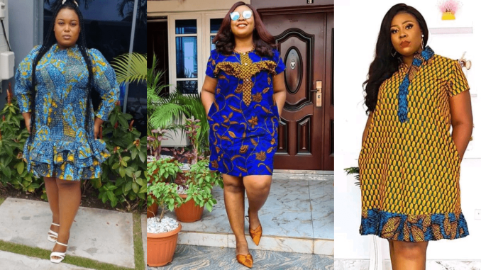 Short Ankara Gown