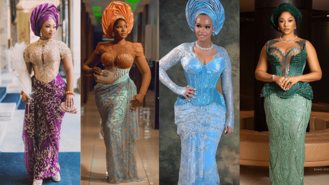 LACE ASOEBI STYLES