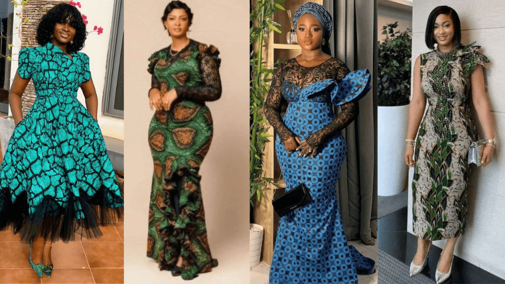 UNIQUE ANKARA LONG GOWN STYLES