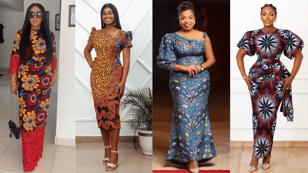 UNIQUE ANKARA LONG GOWN STYLES