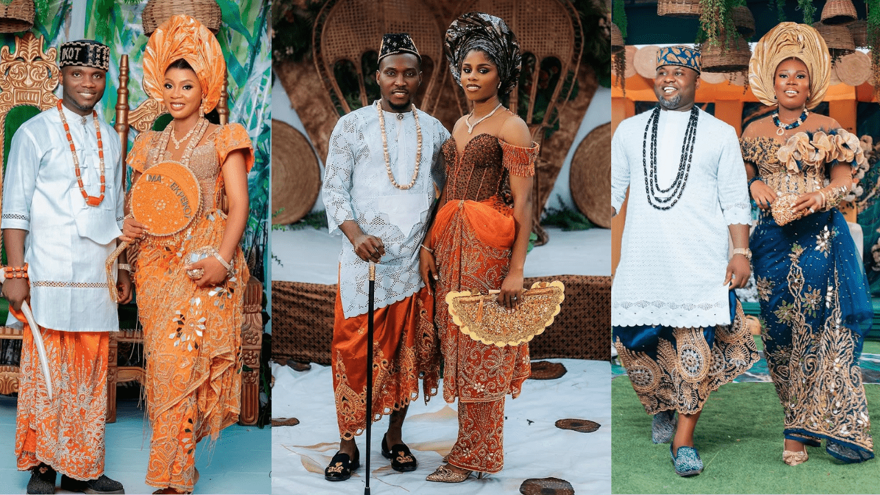 Efik Traditional Wedding Attire