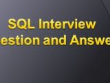 Most Asked Sql Interview Questions