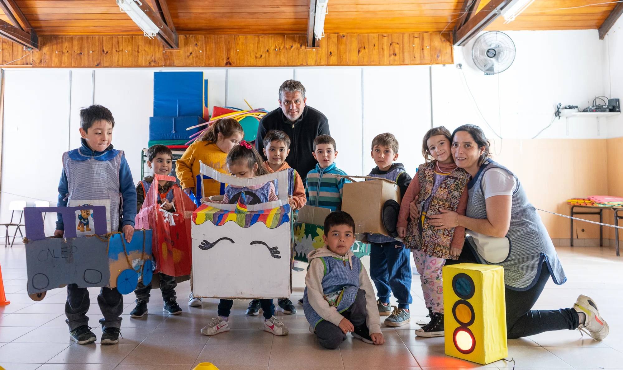 Educación vial para los más pequeños en San Cayetano