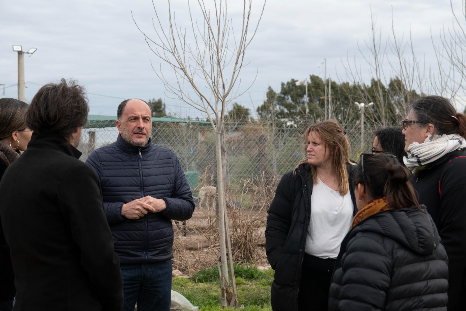 Candidatos de Unión por la Patria recorrieron el predio de PACMA