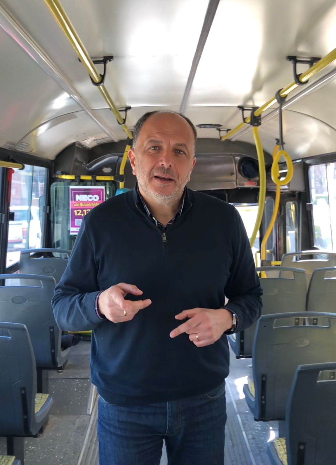 PABLO GARATE, PRESENTÓ EL PLAN DE TRANSPORTE URBANO
