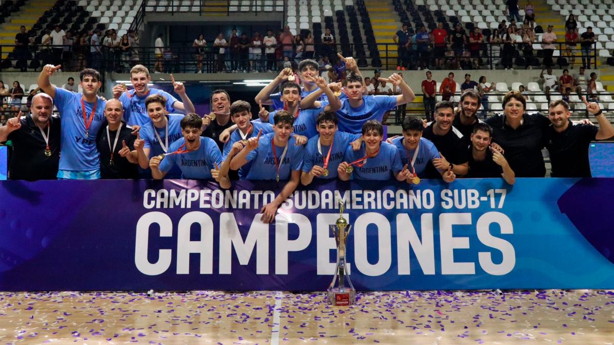 Argentina se consagró campeón sudamericano sub 17 en Colombia