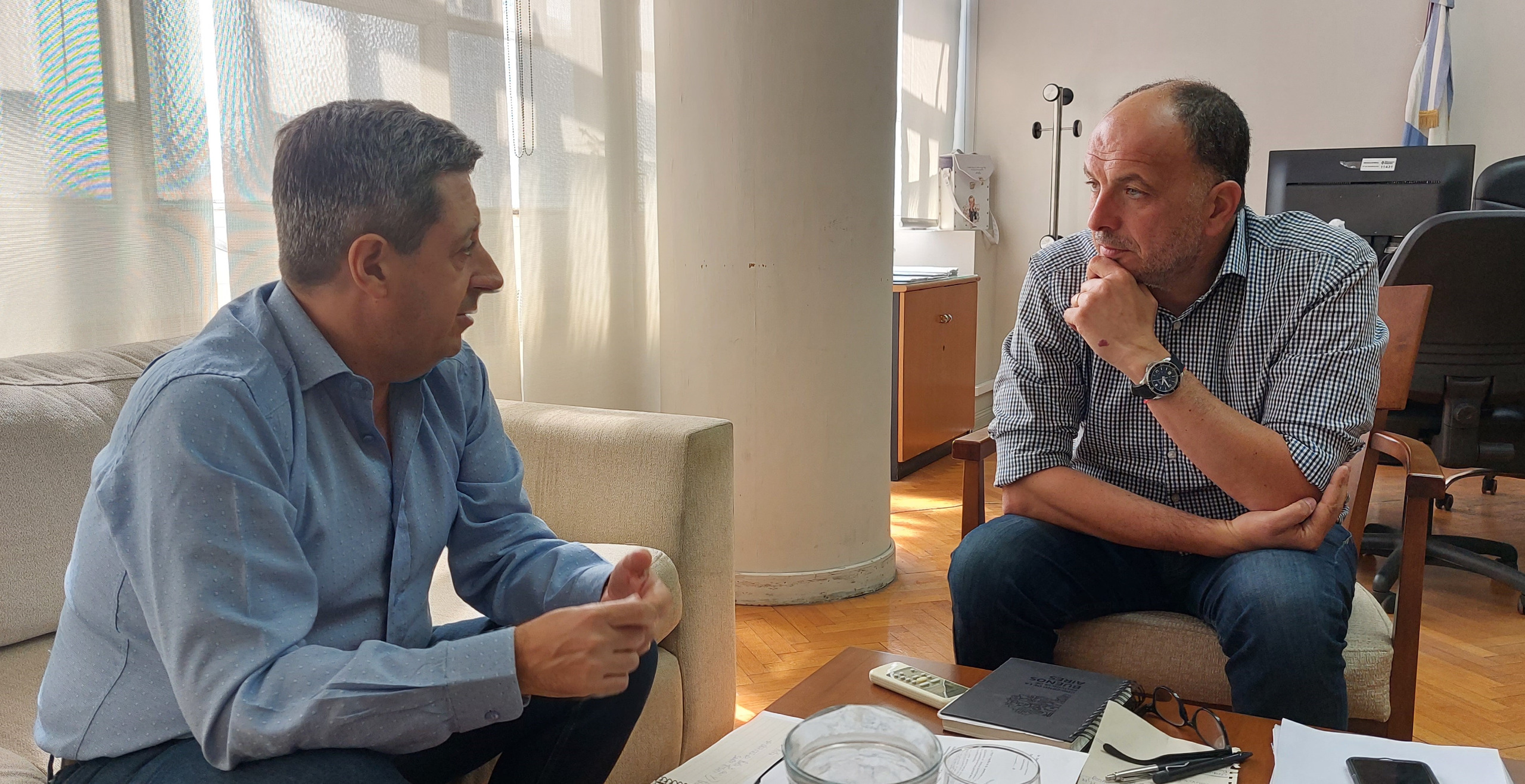 Agua corriente y cloacas: el intendente Pablo Garate lleva a La Plata el pedido para el distrito de Tres Arroyos
