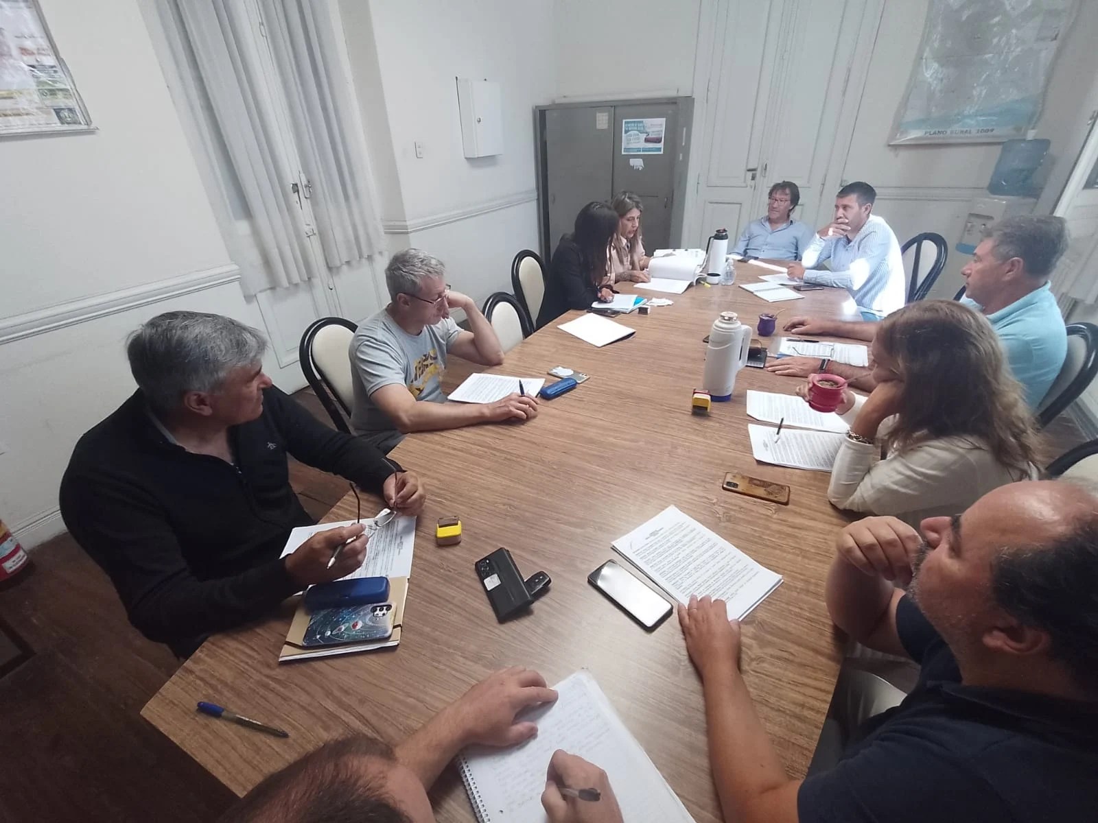 Se reunió la Comisión de Obras Públicas y Seguridad
