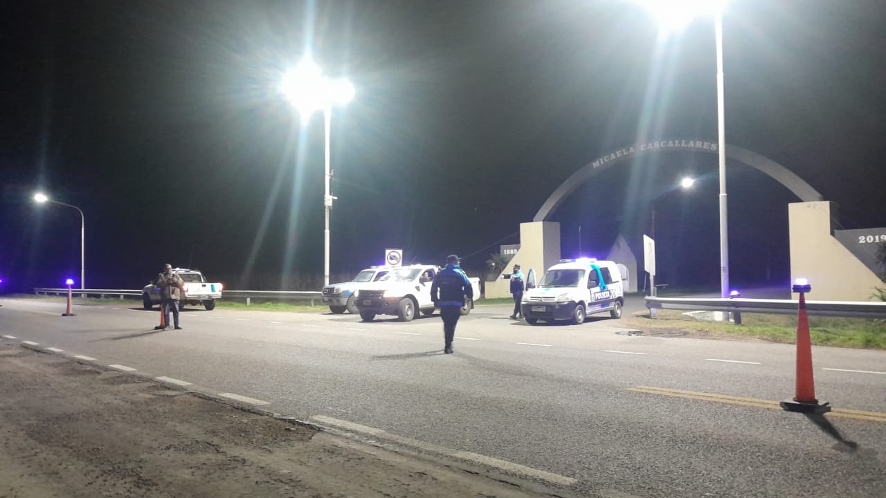 Operativo conjunto de seguridad en Cascallares: incautan drogas en el acceso